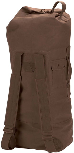 Rothco G.I. Style Canvas Double Strap Duffle Bag 89.6L Earth Brown - Rothco