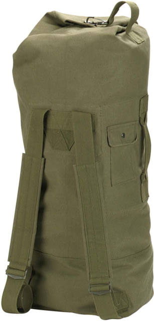 Rothco G.I. Style Canvas Double Strap Duffle Bag Olive Drab - Rothco