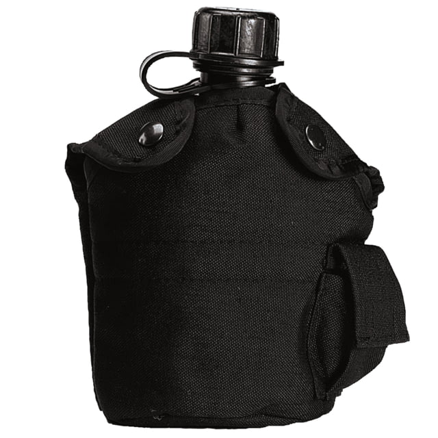 Rothco G.I. Type Enhanced Nylon 1qt. Canteen Cover Black k - Rothco