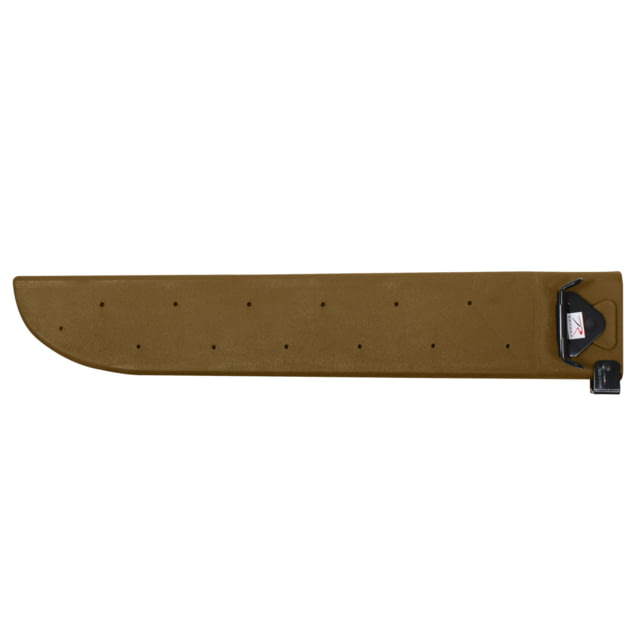 Rothco G.I. Type Plastic Machete Sheath Coyote Brown CoyoteBrown - Rothco