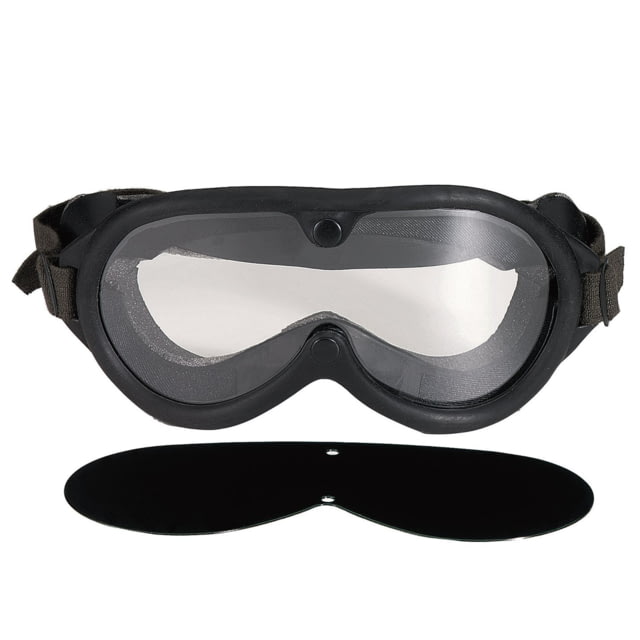 Rothco G.I. Type Sun Wind & Dust Goggles Black Black - Rothco