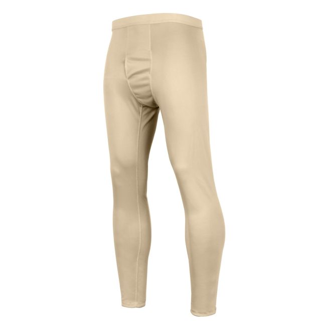 Rothco Gen III Silk Weight Bottoms - Men's Large Desert Sand