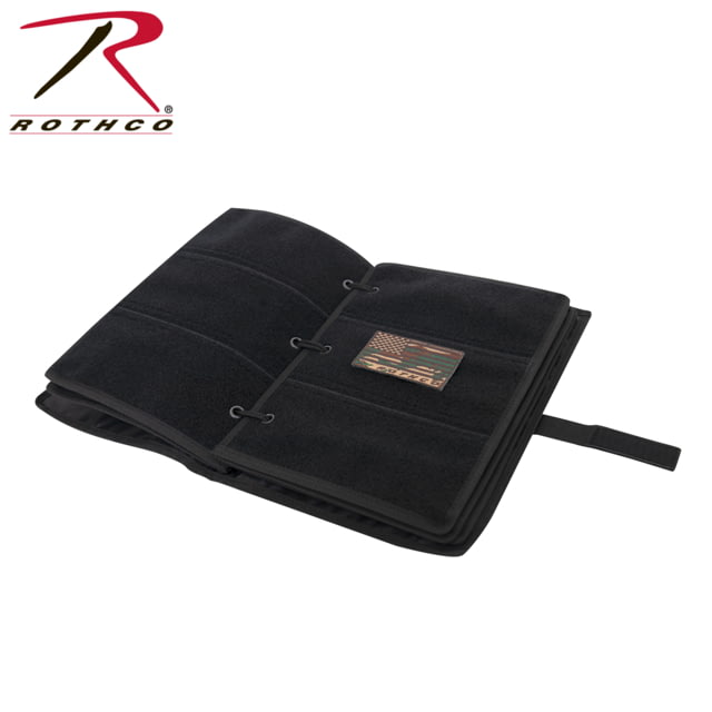 Rothco Hook & Loop Patch Book Black - Rothco