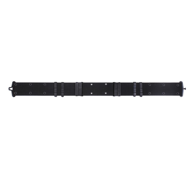 Rothco Irregular Pistol Belt - Black - Mismatched Tips Black Black