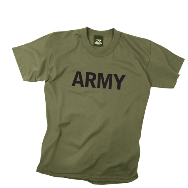Rothco Rothco Kids Army Physical Training T-Shirt Olive Drab L eDrab-L - $11.99 at Optics Planet