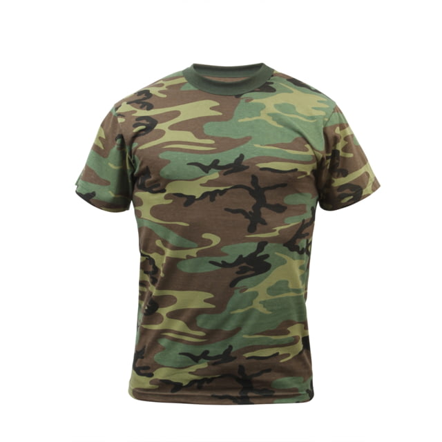 Rothco Kids Camo T-Shirts Woodland Camo S landCamo-S