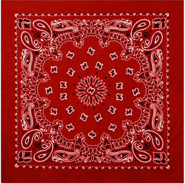 Rothco Rothco Large Trainmen Bandanas 27 Inch Red/White hite-27x27Inches - $4.99 at Optics Planet