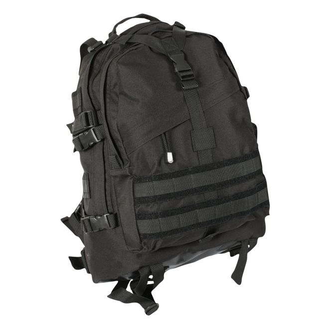 Open Box Dealer Demo Rothco Large Transport Pack Black k - Rothco