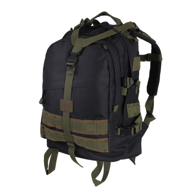Rothco Large Transport Pack Black / Olive Drab BlackOliveDrab - Rothco