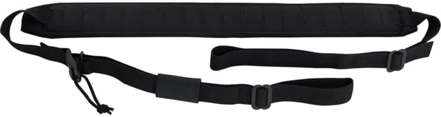 Rothco Laser Cut MOLLE 2-Point Padded Rifle Sling Black - Rothco