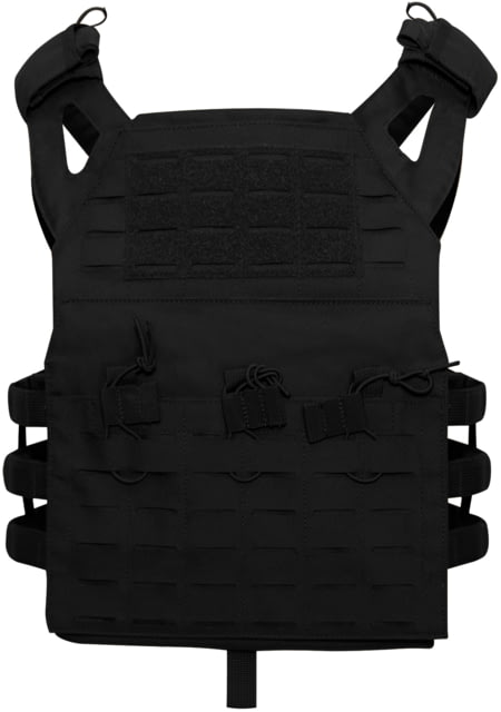Rothco Laser Cut MOLLE Lightweight Armor Carrier Vest Black Regular - Rothco