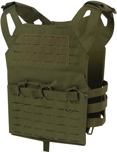 Rothco Laser Cut MOLLE Lightweight Armor Carrier Vest Olive Drab Regular - Rothco