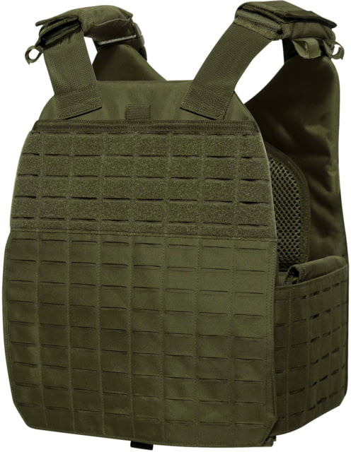 Rothco Laser Cut MOLLE Plate Carrier Vest Olive Drab Regular - Rothco