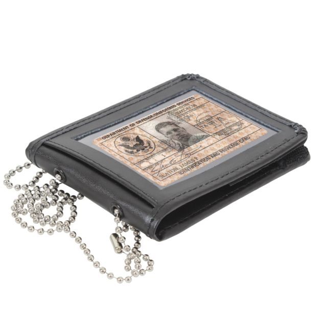 Rothco Leather Neck Identification Holder - Rothco
