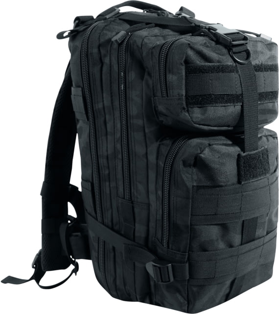 Rothco Medium 25L Transport Pack Midnight Black Camo
