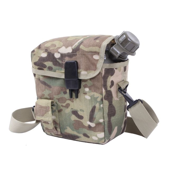 Rothco MOLLE 2 QT. Bladder Canteen Cover MultiCam MultiCam - Rothco