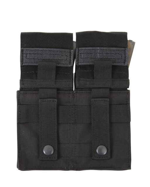 Rothco MOLLE Double M16 Pouch w/ Inserts Black k - Rothco