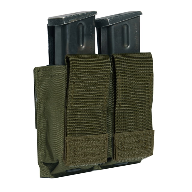 Rothco Molle Double Pistol Mag Pouch With Insert Olive Drab - Rothco
