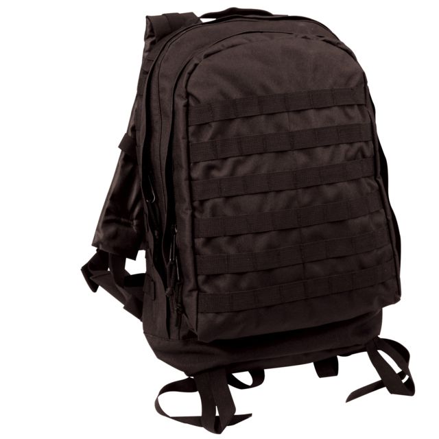 Rothco MOLLE II 3-Day Assault Pack Black Black - Rothco