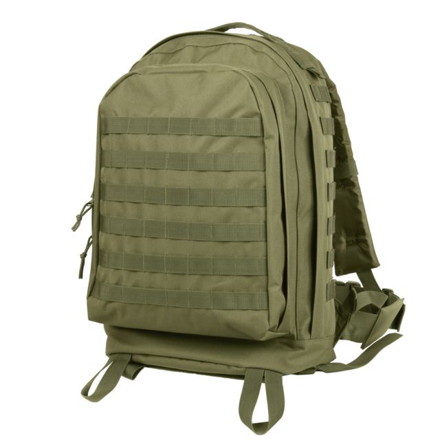 Open Box Dealer Demo Rothco MOLLE II 3-Day Assault Pack Olive Drab eDrab - Rothco