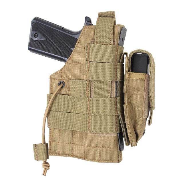 Rothco MOLLE Modular Ambidextrous Holster Ambidextrous Coyote Brown - Rothco