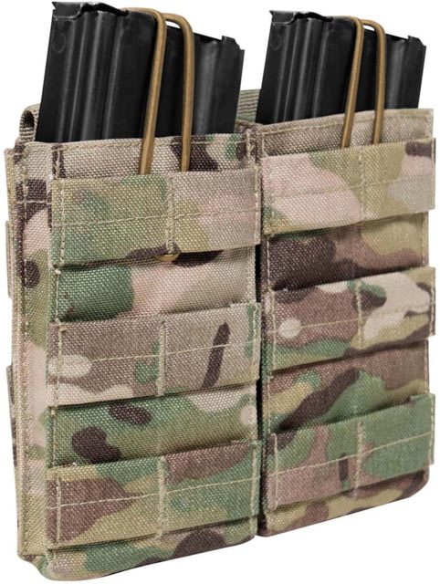Rothco MOLLE Open Top Double Mag Pouch MultiCam - Rothco