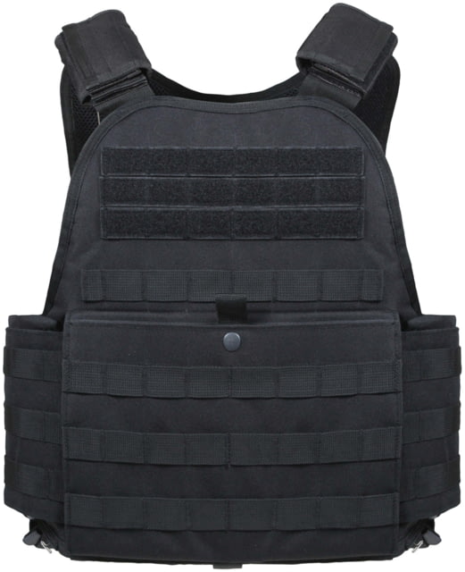 Rothco MOLLE Plate Carrier Vest Black Black-2XL3XL - Rothco