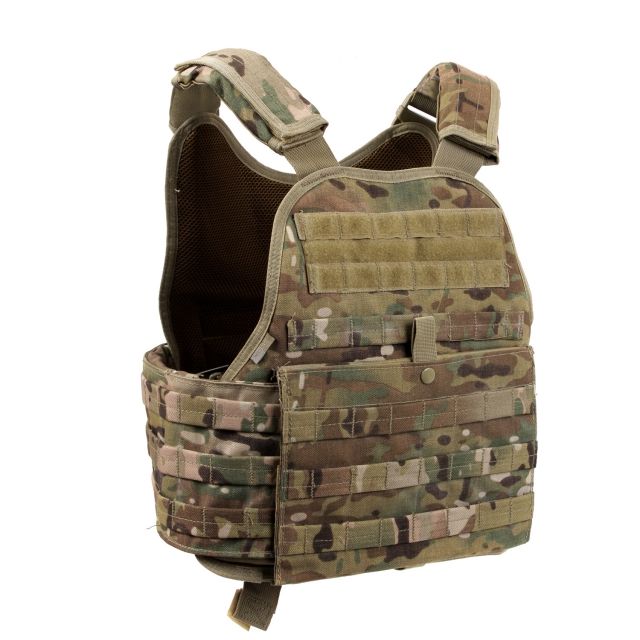 Rothco MultiCam MOLLE Plate Carrier Vest MultiCam MultiCam-Regular - Rothco