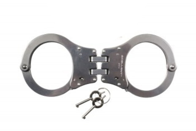 Rothco NIJ Approved Stainless Steel Hinged Handcuffs - Rothco