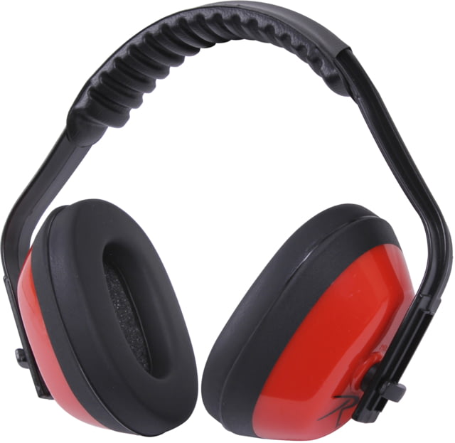 Rothco Noise Reduction Ear Muffs 28 +-3 NRR Red/Black - Rothco