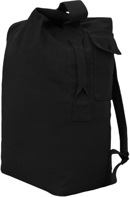 Rothco Nomad Canvas Duffle Backpack Black - Rothco