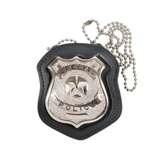 Rothco NYPD Style Leather Badge Holder w/ Clip - Rothco