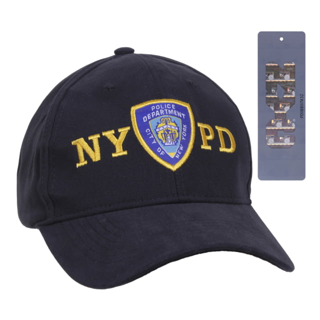Rothco Officially Licensed NYPD Adjustable Cap With Emblem Navy Blue