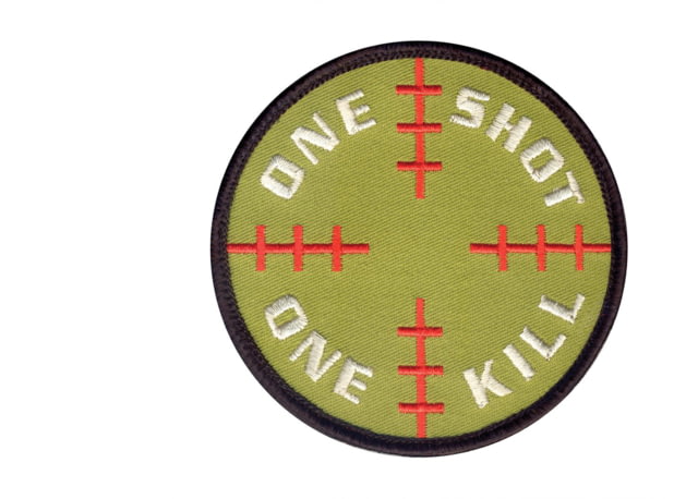 Rothco One Shot One Kill Morale Patch - Rothco