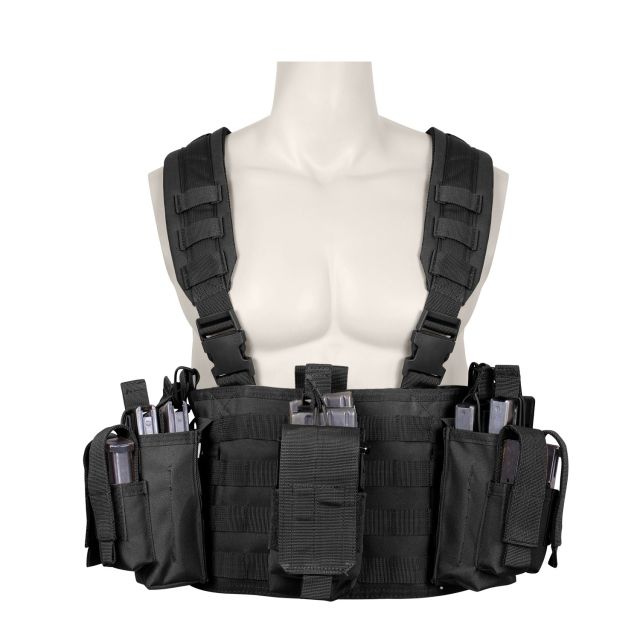 Rothco Operators Tactical Chest Rig Black Black - Rothco