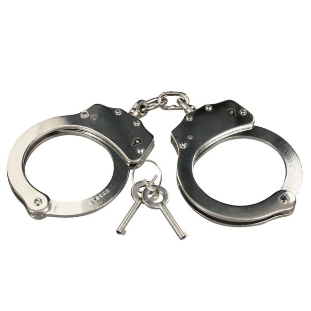 Rothco Professional Handcuffs Silver Silver - Rothco