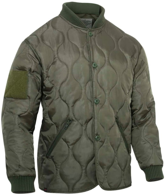Rothco Quilted Woobie Jacket - Mens Olive Drab Small