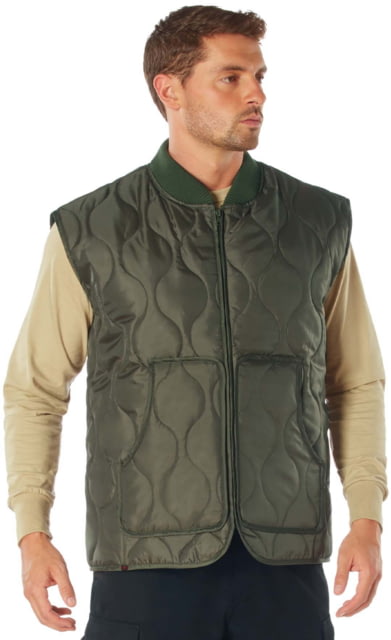 Rothco Rothco Quilted Woobie Vest - Men's Olive Drab Small - $37.99 at Optics Planet