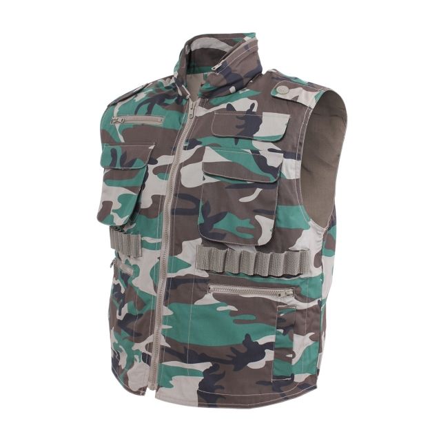 Rothco Ranger Vests Woodland Camo S landCamo-S