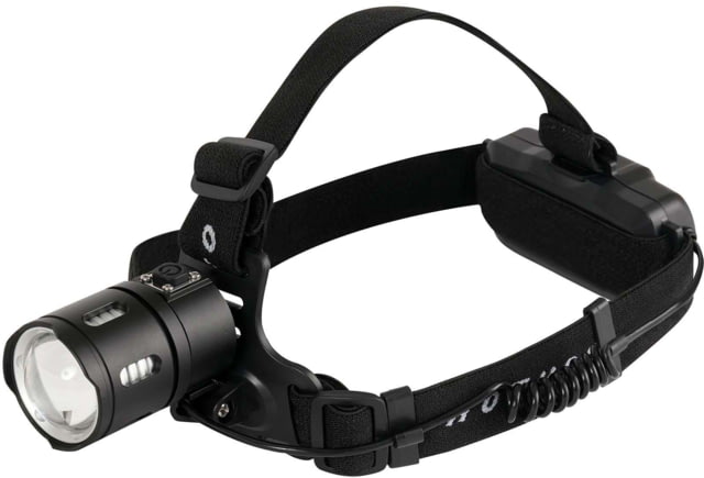Rothco Rechargeable 1000 Lumen LED Headlamp Black - Rothco