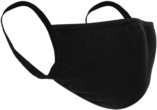 Rothco Reusable 3-Layer Face Mask Black Small/Medium