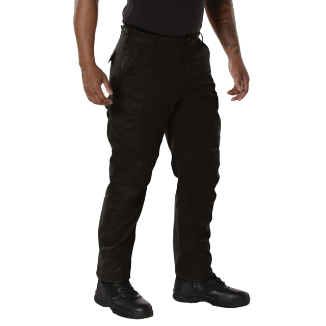 Rothco Rothco Rip-Stop BDU Pants Black 5XL 55in-59in - $56.99 at Optics Planet