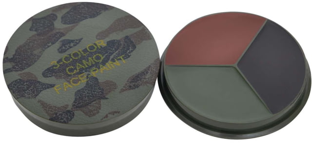 Rothco Round Camo Face Paint Compact Woodland Camo - Rothco