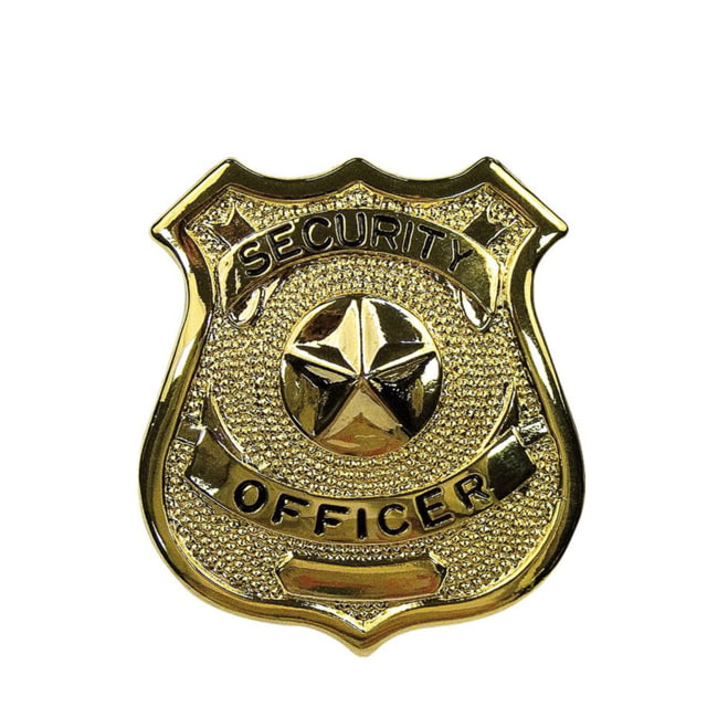 Rothco Security Officer Badge Gold Gold - Rothco