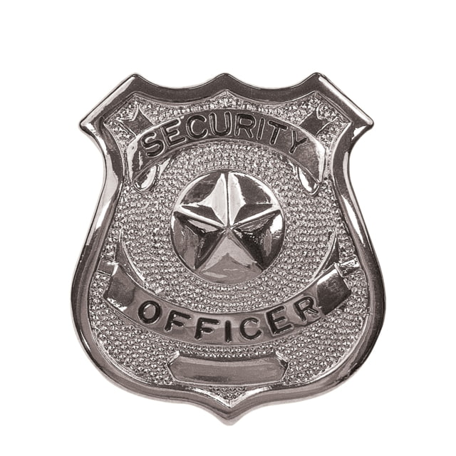 Rothco Security Officer Badge Silver Silver - Rothco