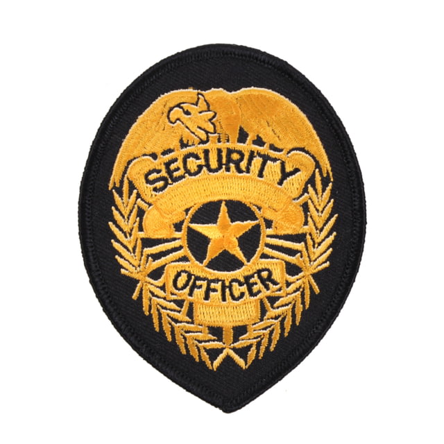Rothco Security Patch Black/Gold BlackGold - Rothco