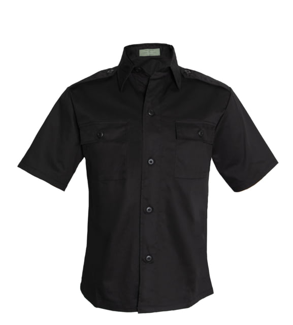 Rothco Rothco Short Sleeve Tactical Shirt - Mens Black 4XL - $49.99 at Optics Planet