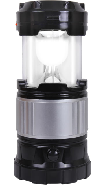 Rothco Solar 1x Rechargeable Alkaline 6x LED Lantern 1x LED Torch w/ Charger Black/Gray