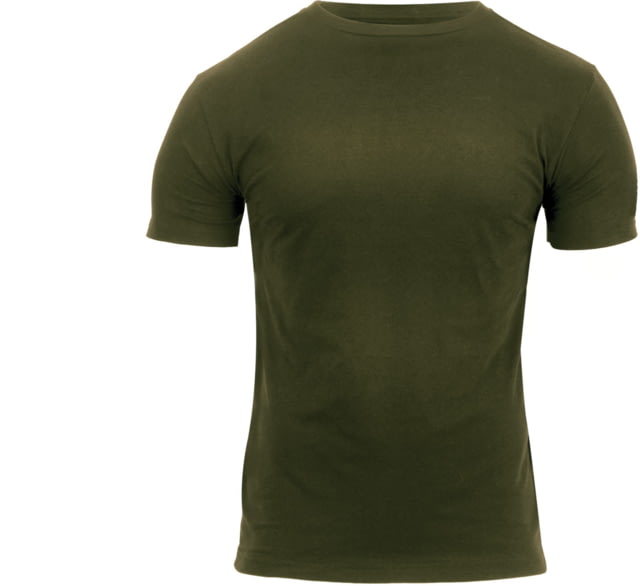 Rothco Athletic Fit Solid Color T-Shirt - Mens Olive Drab Extra Large