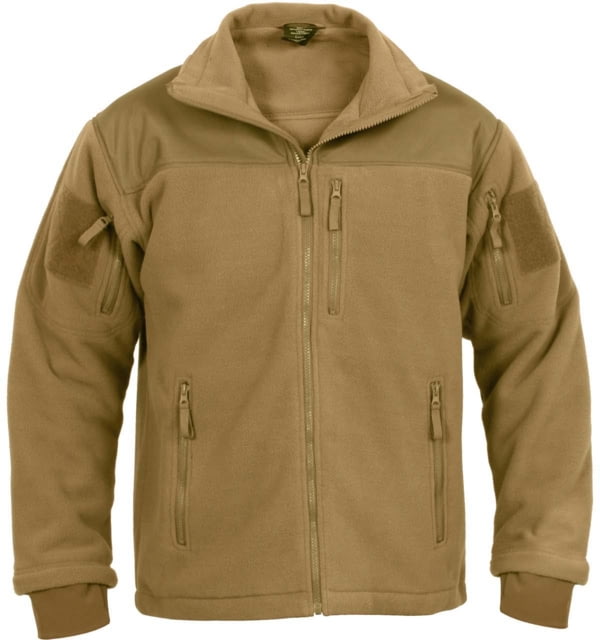 Rothco Rothco Spec Ops Tactical Fleece Jacket - Men's Coyote Brown 2XL CoyoteBrown-2XL - $79.99 at Optics Planet